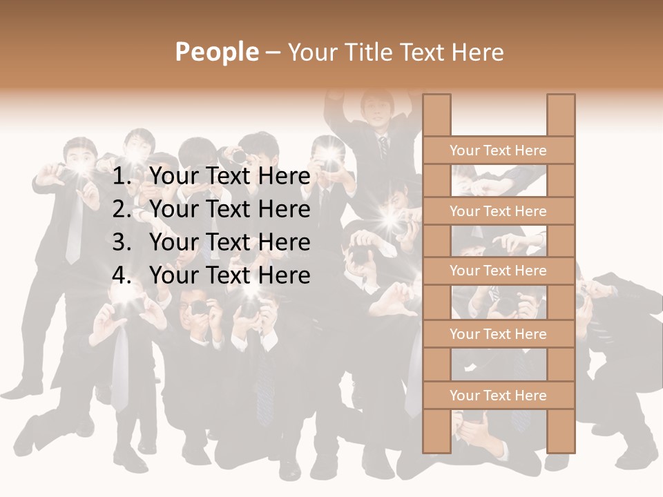 Job Guy Businessman PowerPoint Template