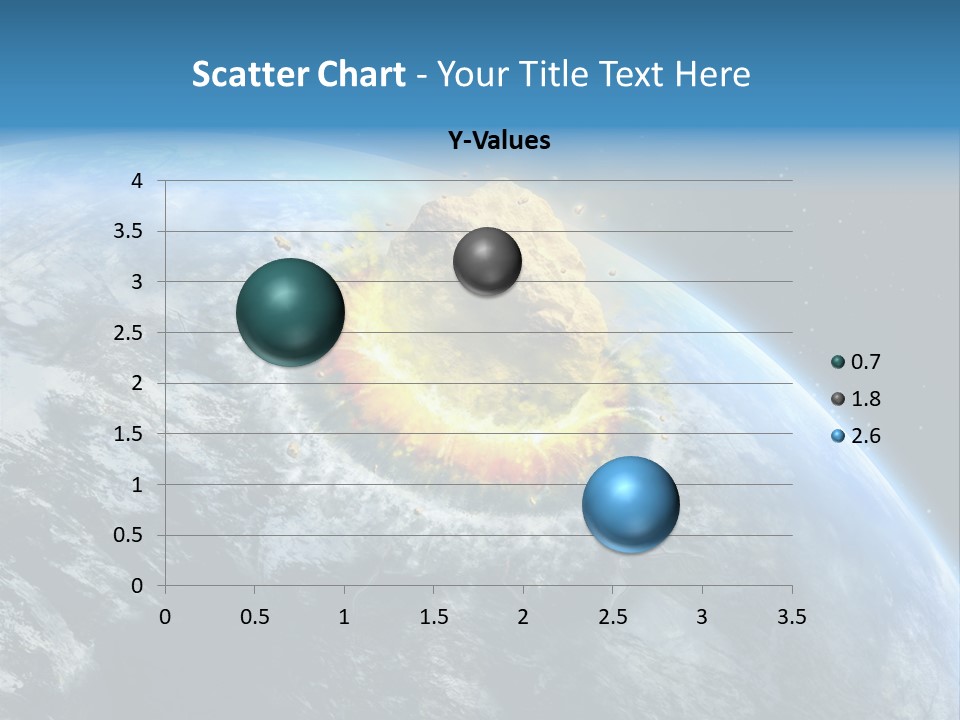 Galaxy Fire Planet PowerPoint Template