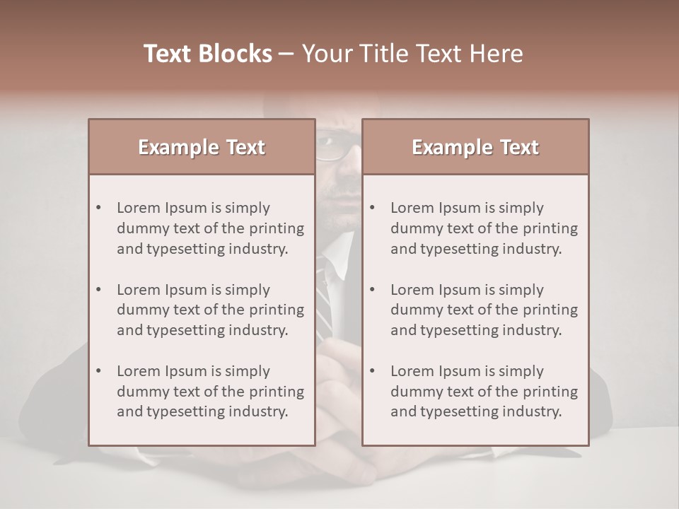 Anger Business Serious PowerPoint Template