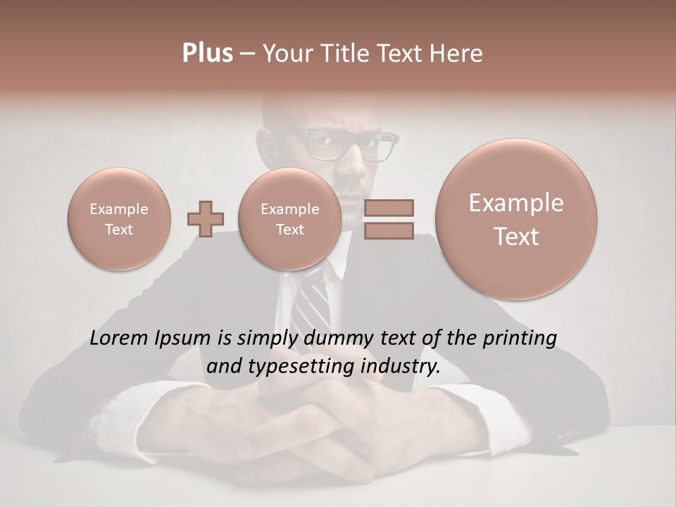 Anger Business Serious PowerPoint Template