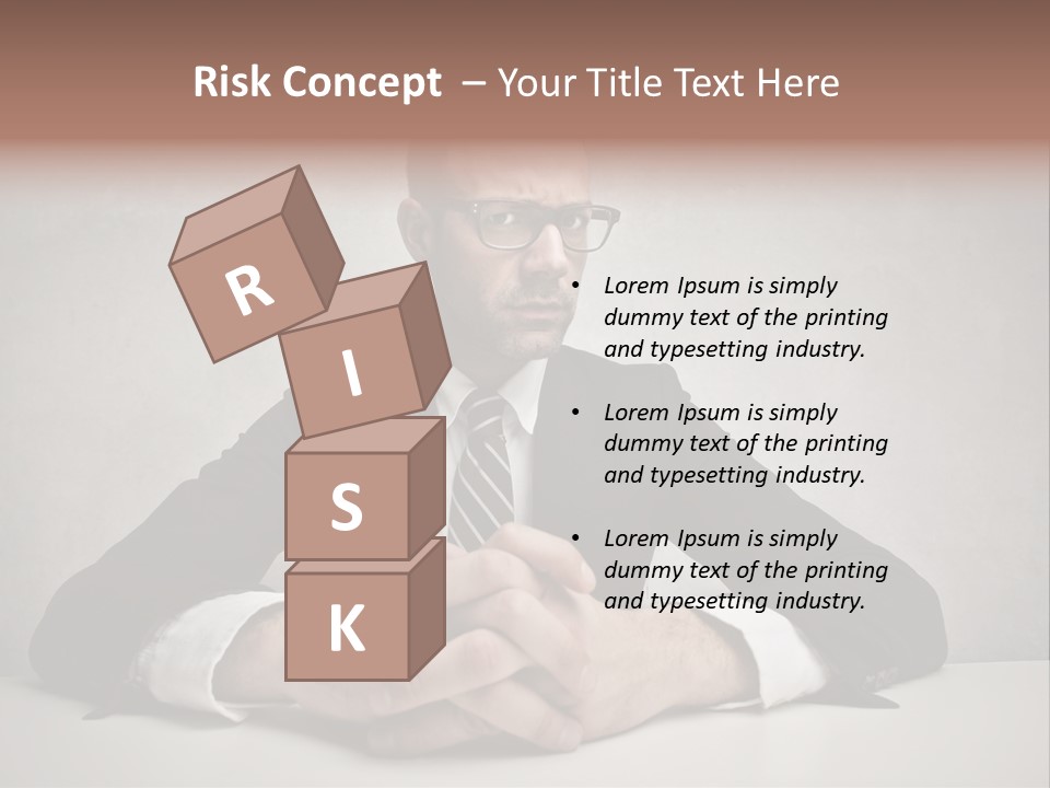 Anger Business Serious PowerPoint Template