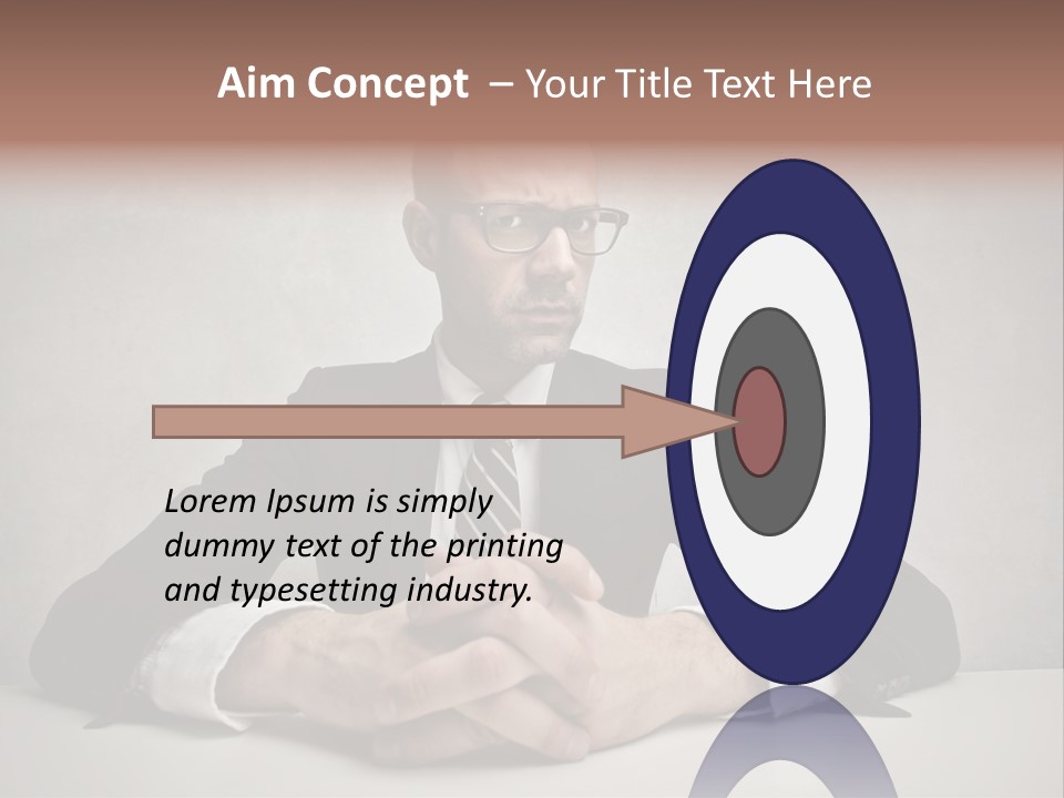 Anger Business Serious PowerPoint Template