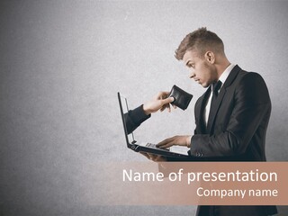 Fraud Burglar Notebook PowerPoint Template