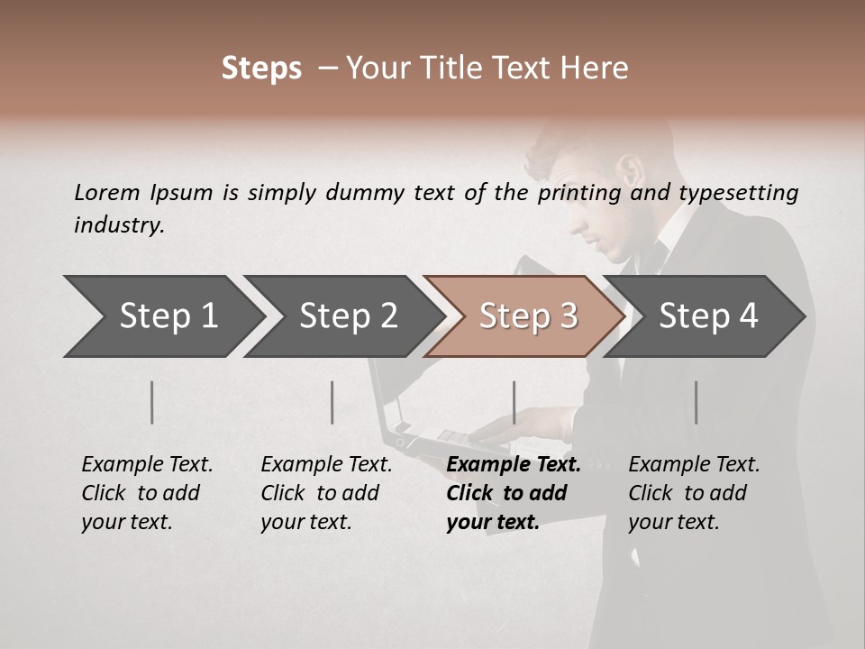 Fraud Burglar Notebook PowerPoint Template