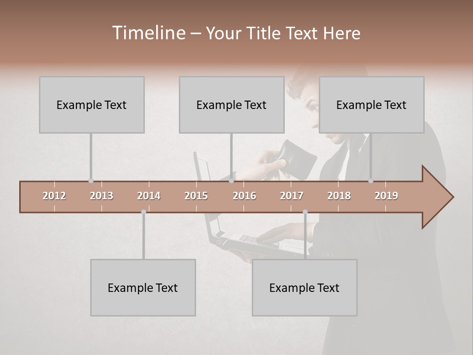 Fraud Burglar Notebook PowerPoint Template