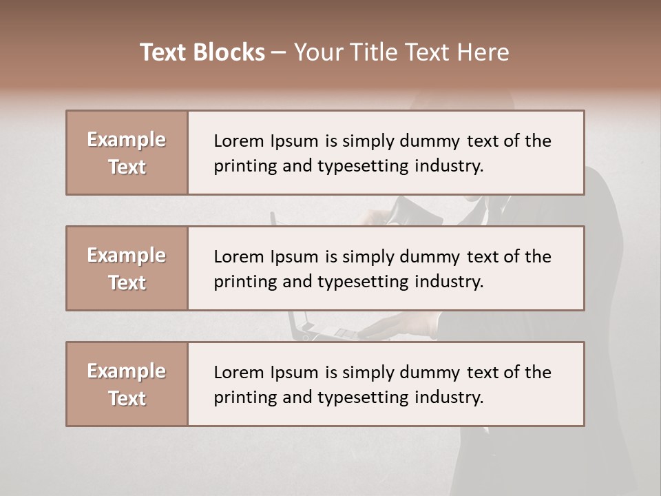 Fraud Burglar Notebook PowerPoint Template