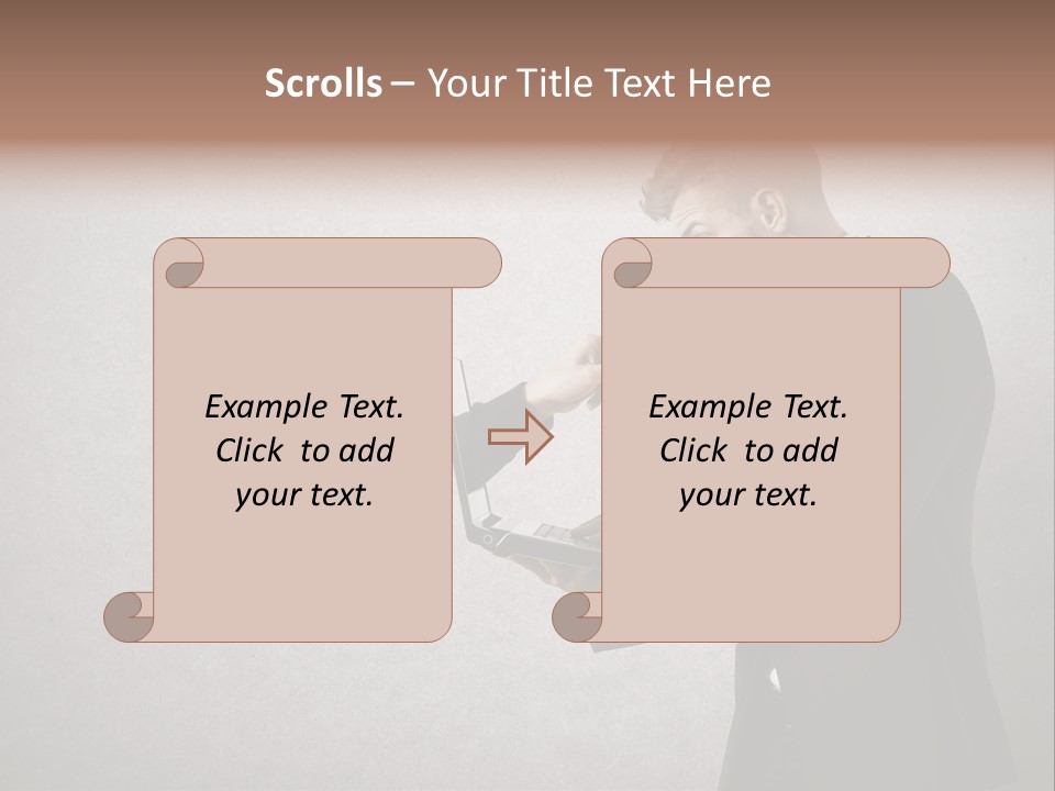 Fraud Burglar Notebook PowerPoint Template