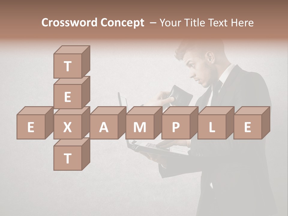 Fraud Burglar Notebook PowerPoint Template