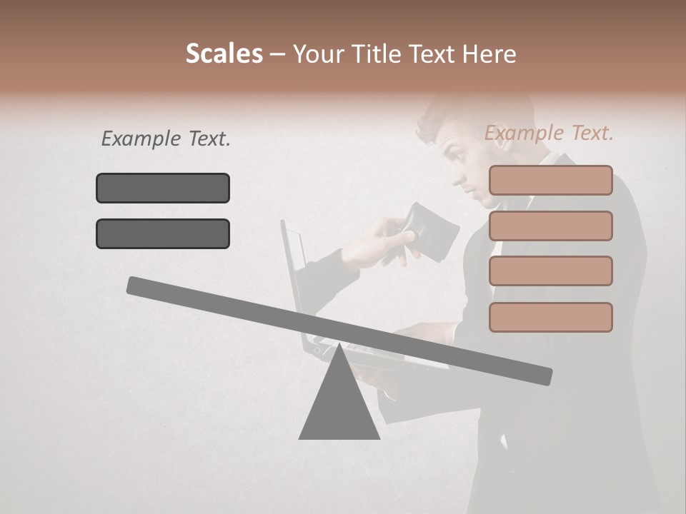 Fraud Burglar Notebook PowerPoint Template