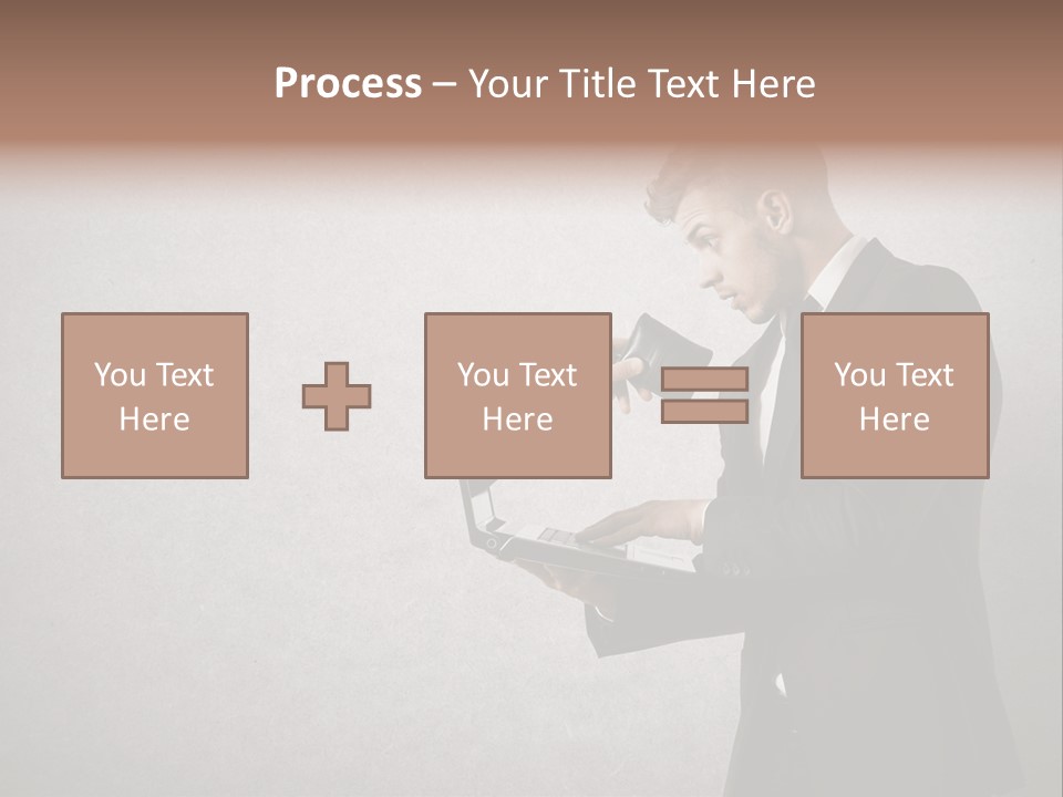 Fraud Burglar Notebook PowerPoint Template