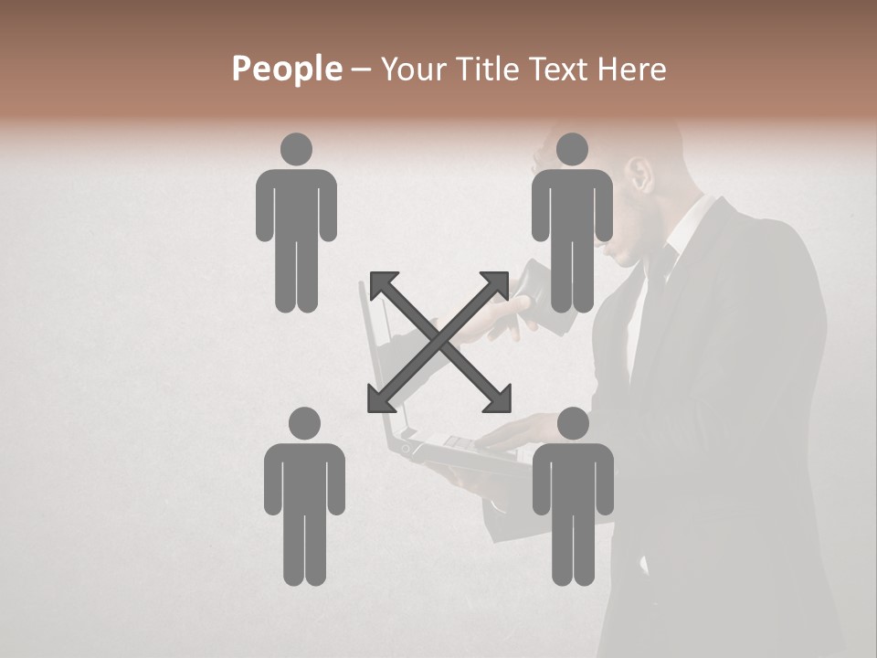 Fraud Burglar Notebook PowerPoint Template