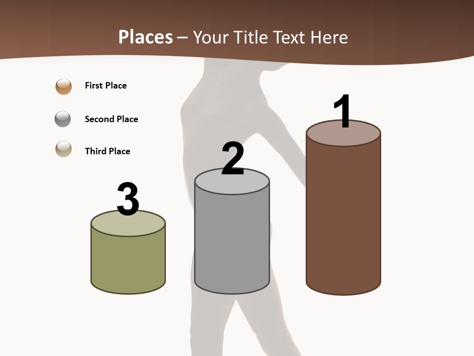 Tiptoe Agility Leap PowerPoint Template