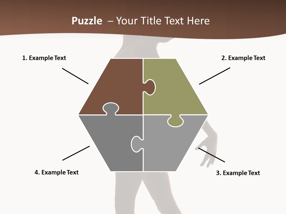 Tiptoe Agility Leap PowerPoint Template