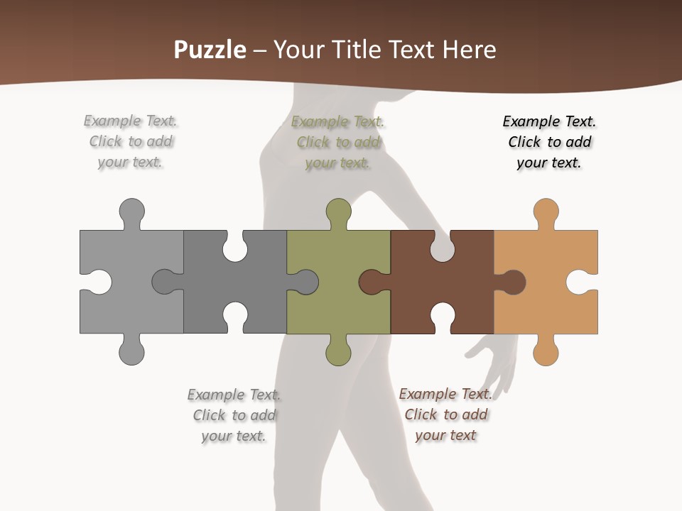 Tiptoe Agility Leap PowerPoint Template