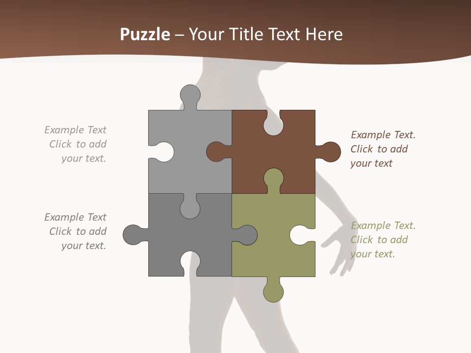 Tiptoe Agility Leap PowerPoint Template