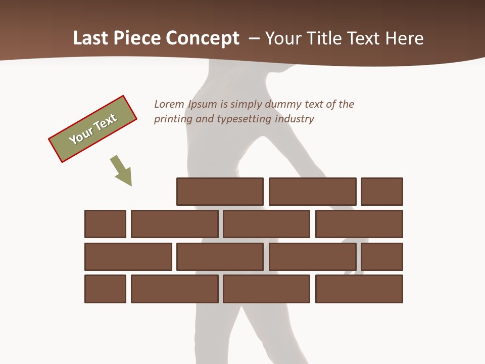 Tiptoe Agility Leap PowerPoint Template