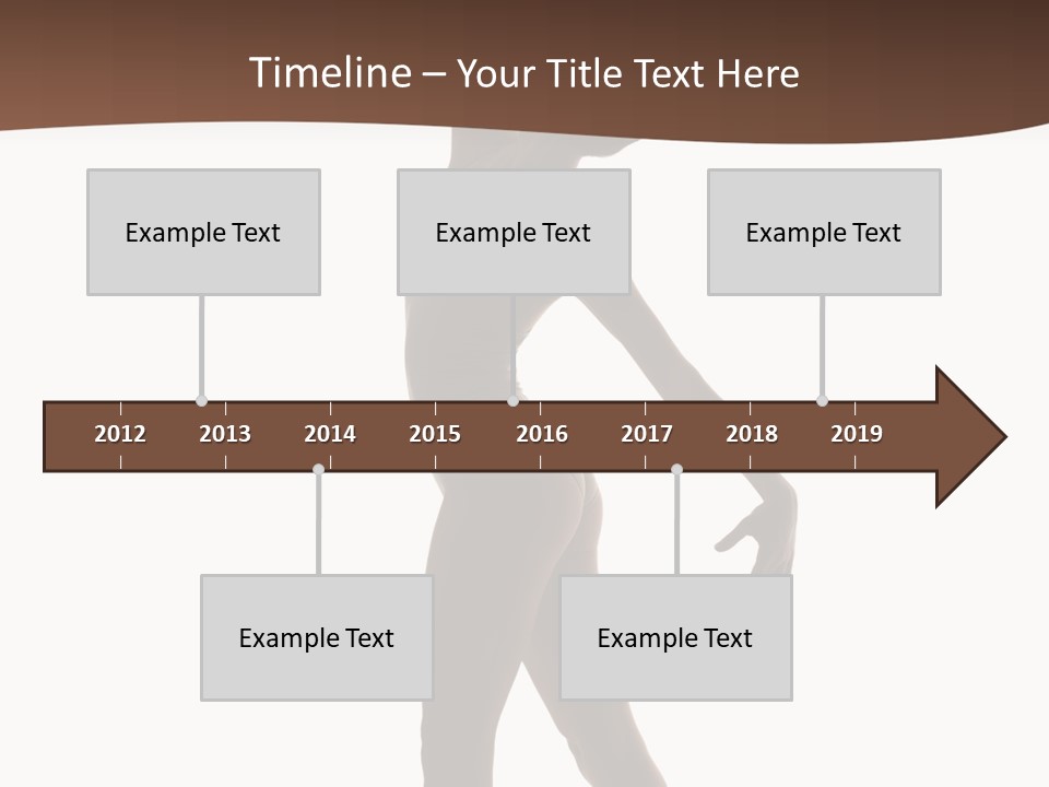 Tiptoe Agility Leap PowerPoint Template