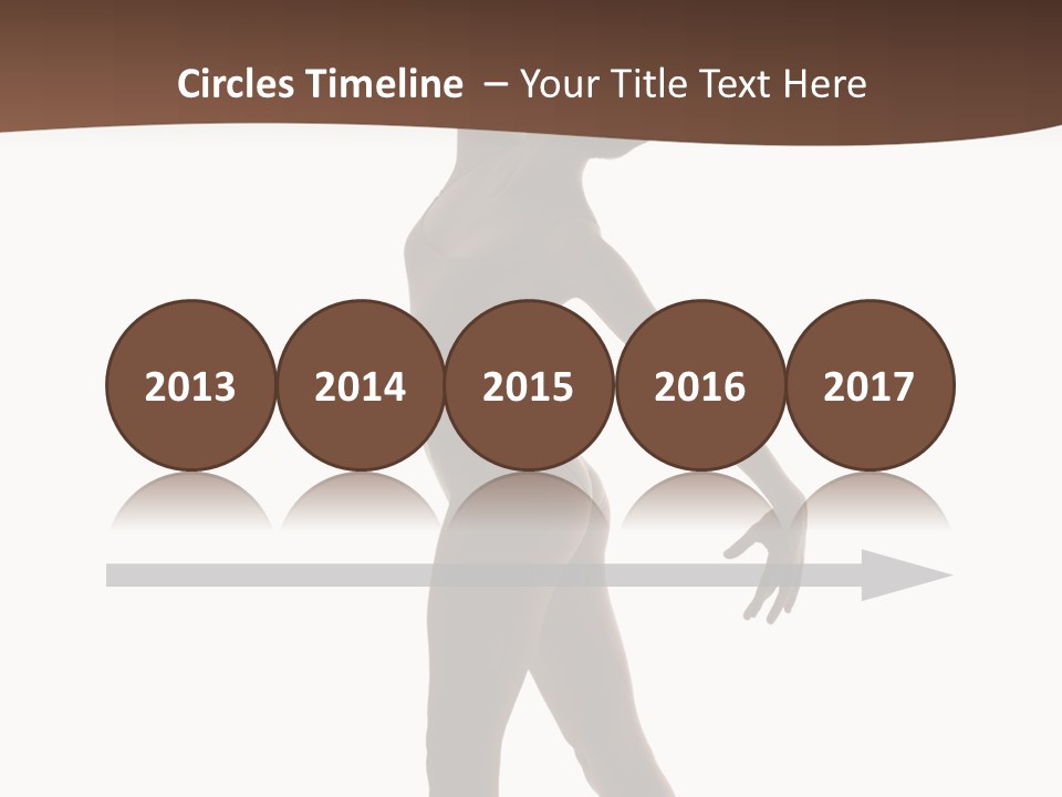 Tiptoe Agility Leap PowerPoint Template