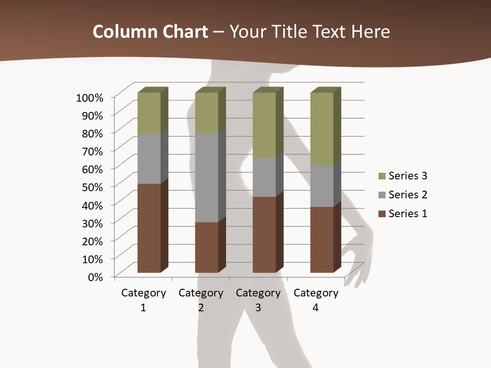 Tiptoe Agility Leap PowerPoint Template