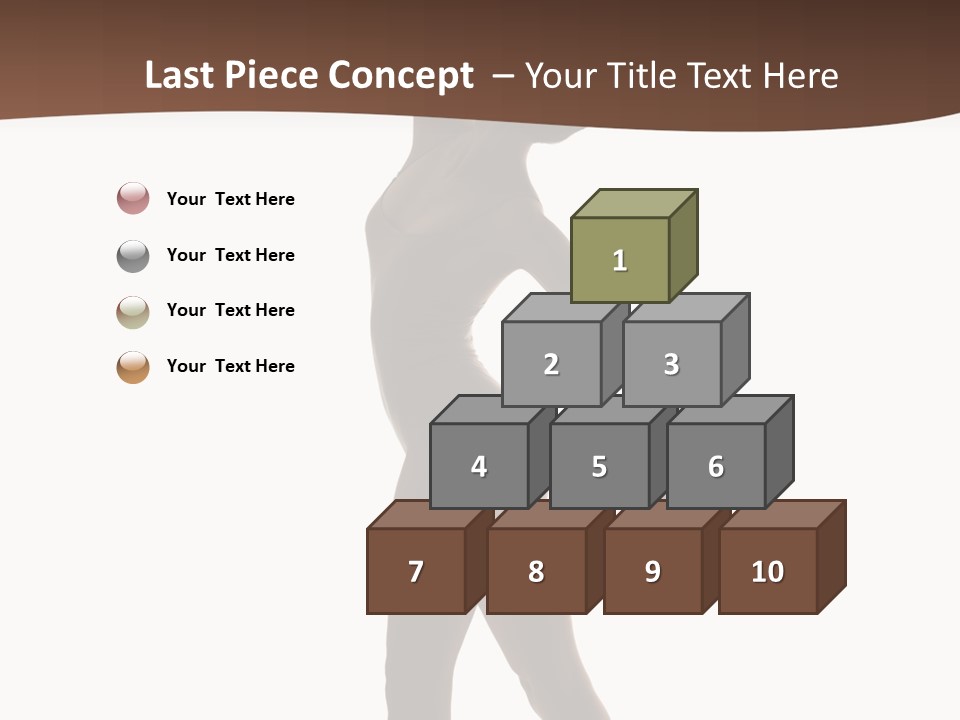 Tiptoe Agility Leap PowerPoint Template