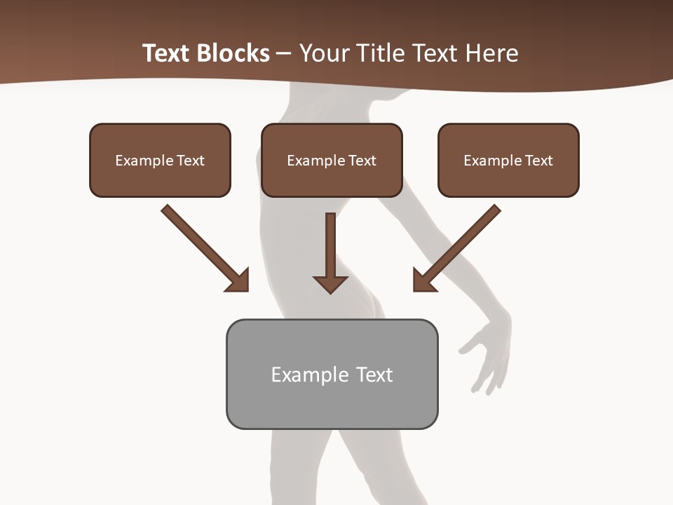 Tiptoe Agility Leap PowerPoint Template