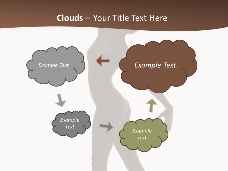Tiptoe Agility Leap PowerPoint Template