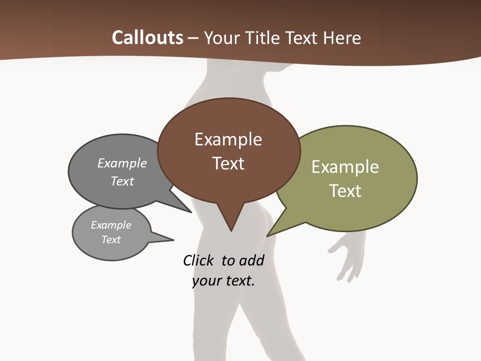 Tiptoe Agility Leap PowerPoint Template