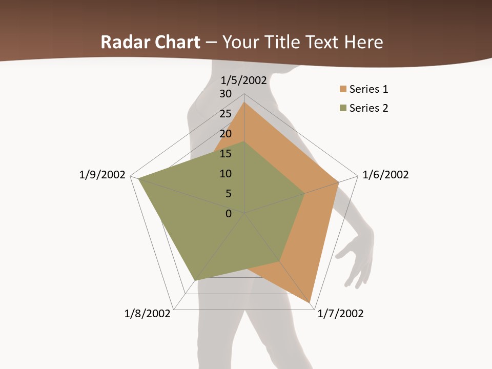 Tiptoe Agility Leap PowerPoint Template
