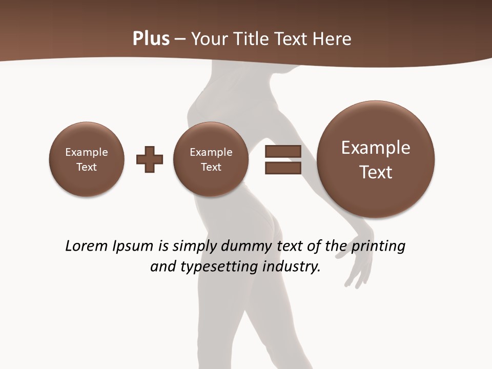 Tiptoe Agility Leap PowerPoint Template