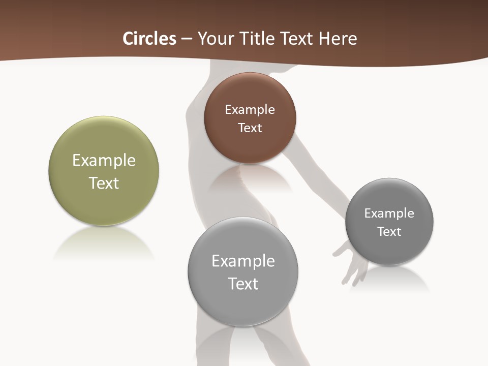 Tiptoe Agility Leap PowerPoint Template