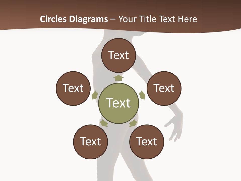 Tiptoe Agility Leap PowerPoint Template