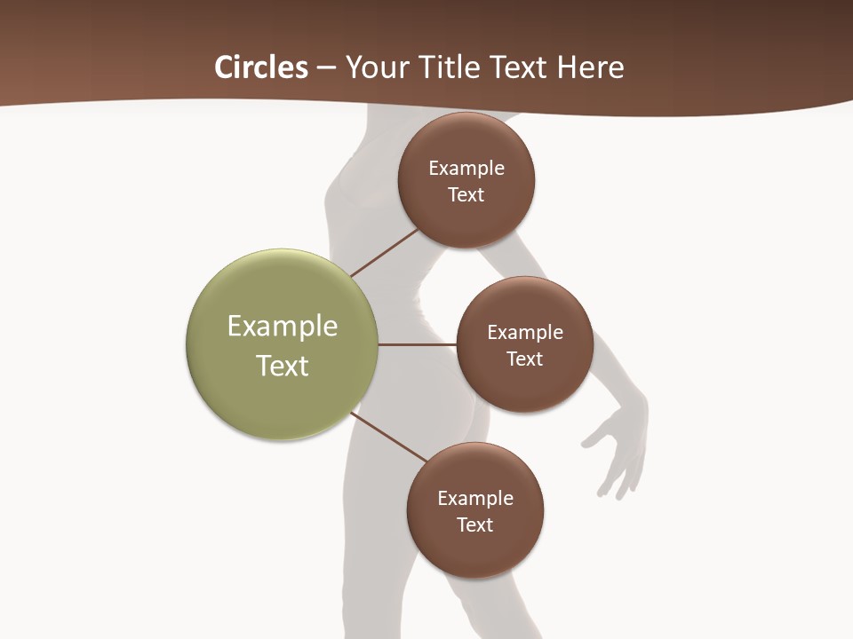 Tiptoe Agility Leap PowerPoint Template