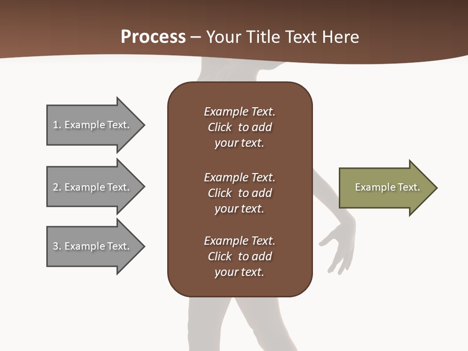 Tiptoe Agility Leap PowerPoint Template