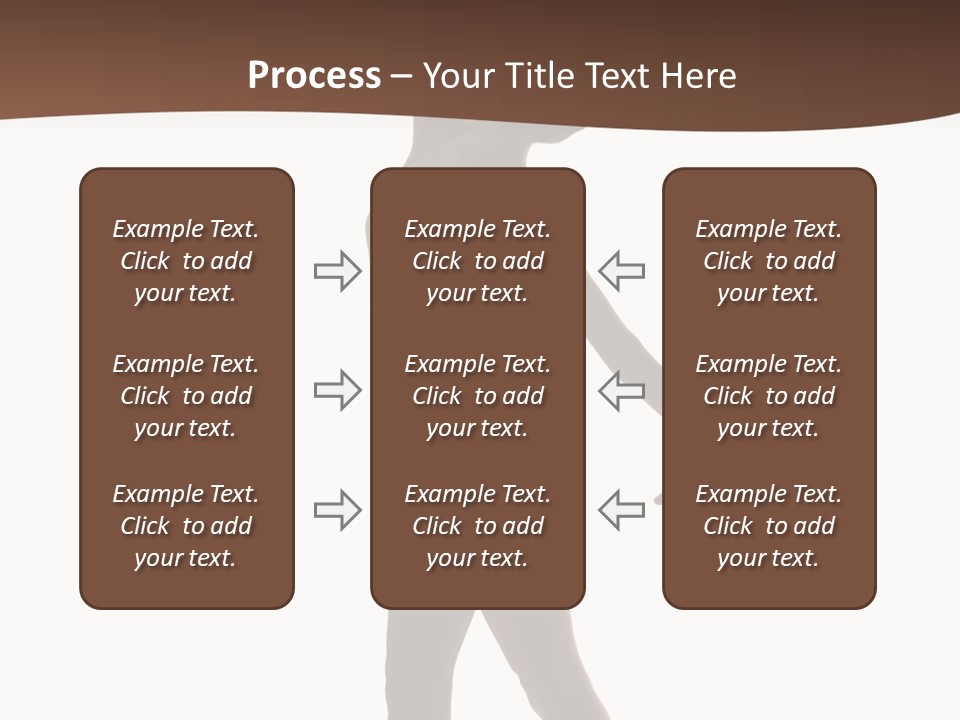Tiptoe Agility Leap PowerPoint Template