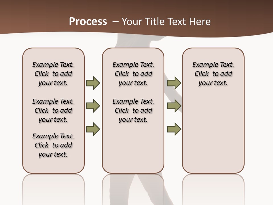 Tiptoe Agility Leap PowerPoint Template