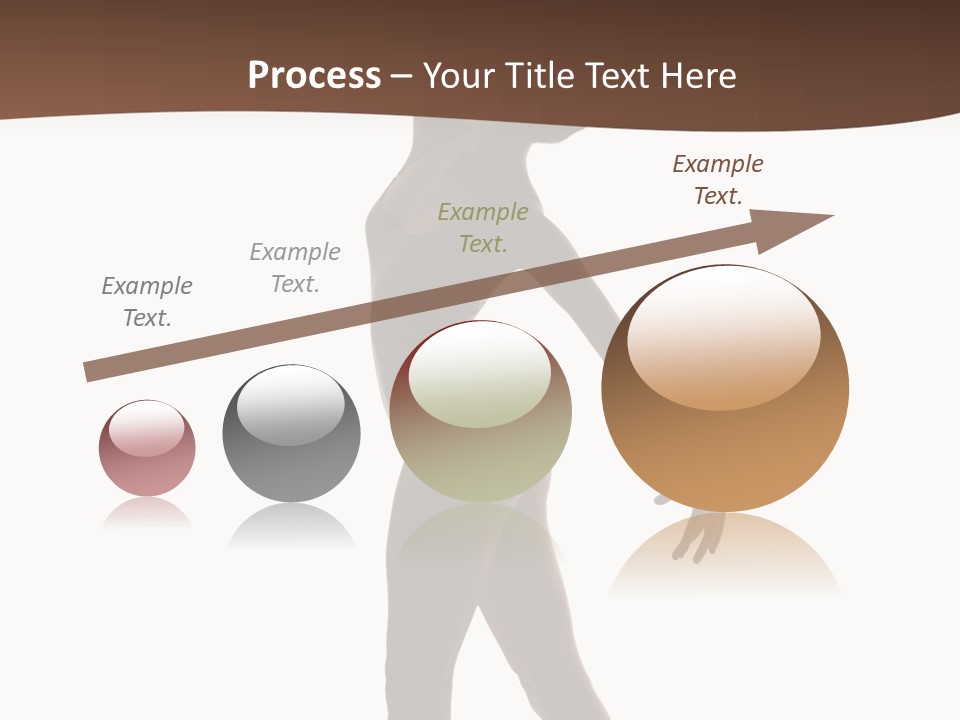 Tiptoe Agility Leap PowerPoint Template