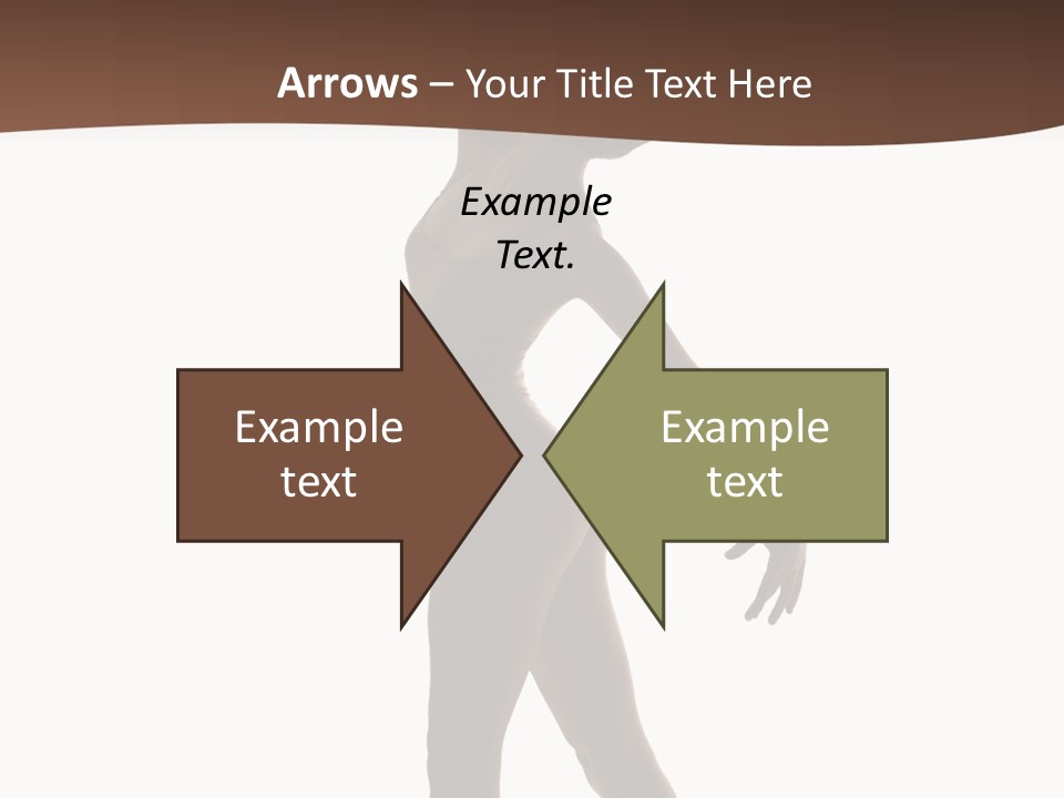 Tiptoe Agility Leap PowerPoint Template