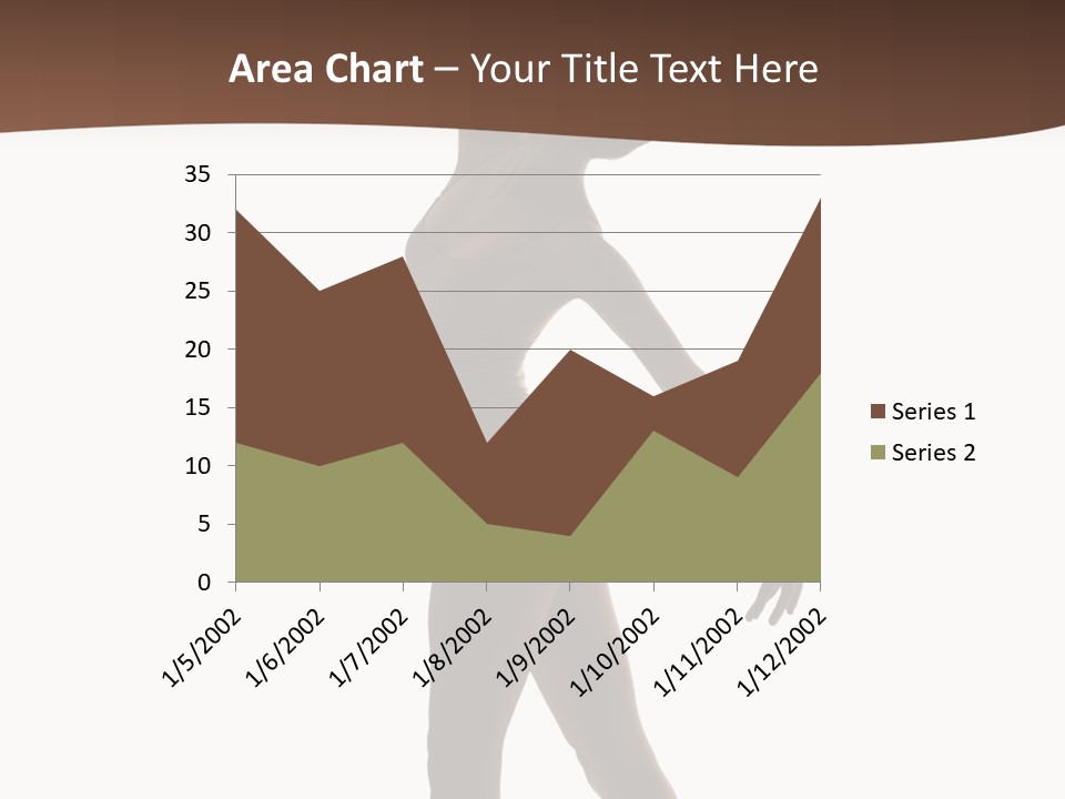 Tiptoe Agility Leap PowerPoint Template
