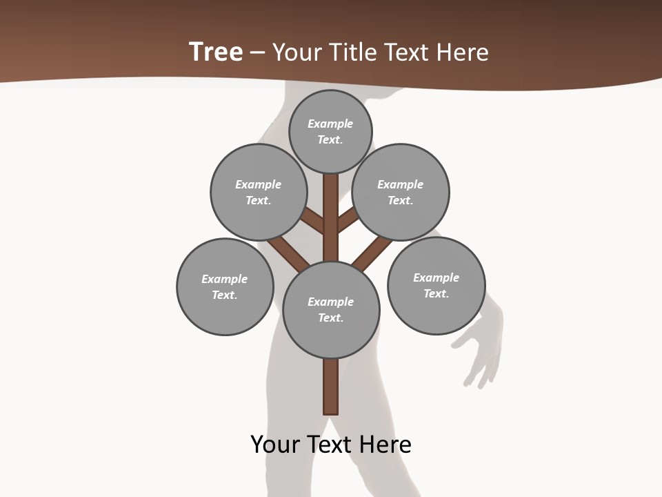 Tiptoe Agility Leap PowerPoint Template