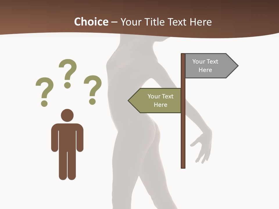 Tiptoe Agility Leap PowerPoint Template