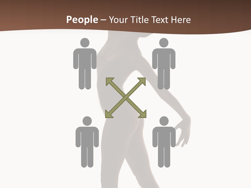 Tiptoe Agility Leap PowerPoint Template