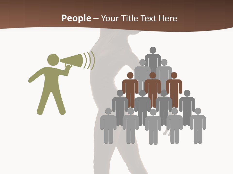 Tiptoe Agility Leap PowerPoint Template