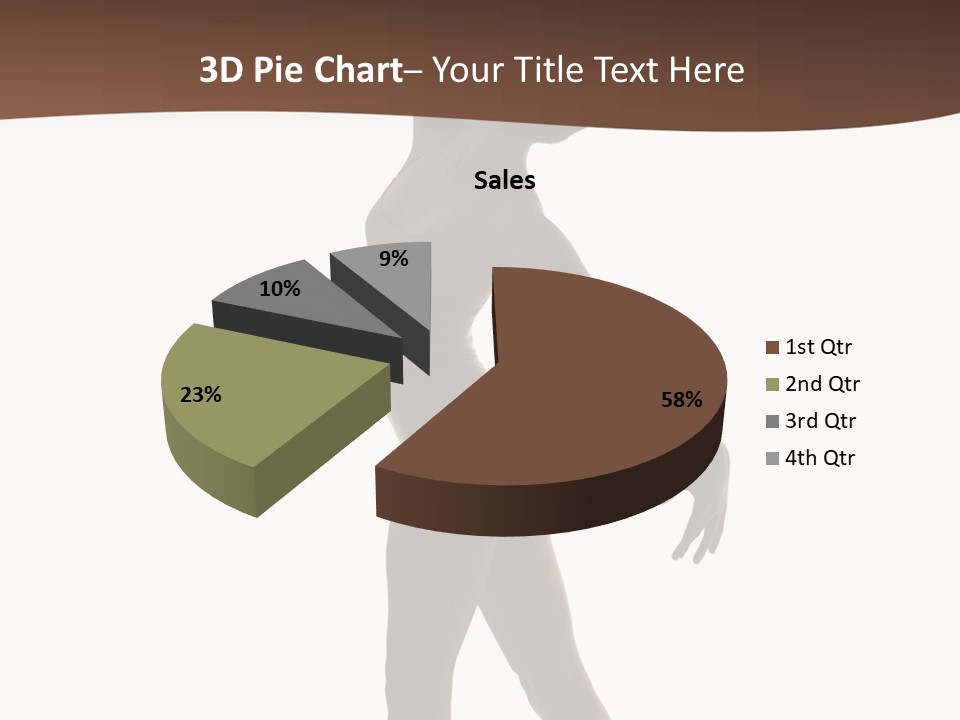 Tiptoe Agility Leap PowerPoint Template