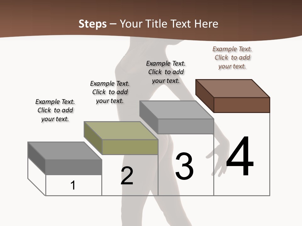 Tiptoe Agility Leap PowerPoint Template