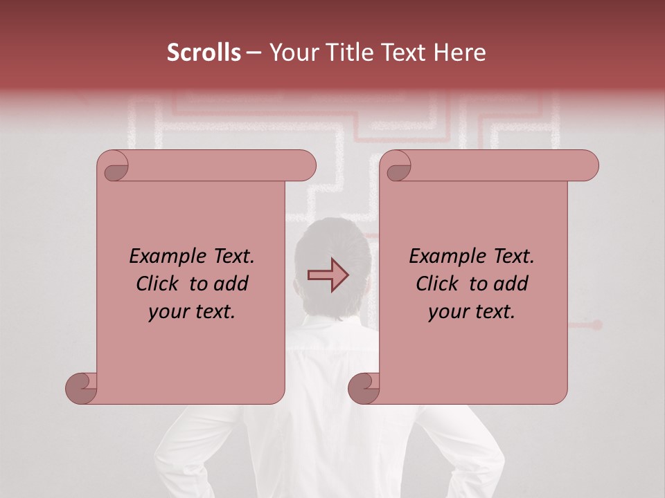 Challenge Drawing Background PowerPoint Template