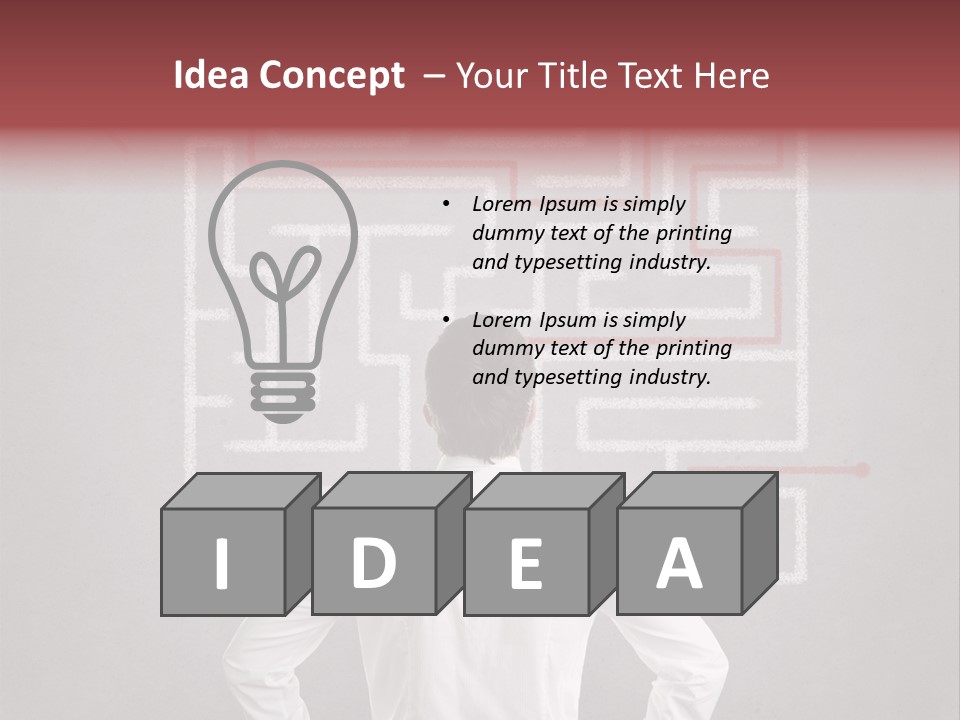 Challenge Drawing Background PowerPoint Template