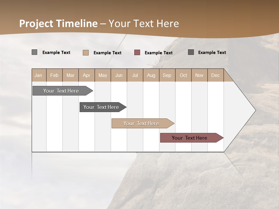 Grow Businessman Ironic PowerPoint Template