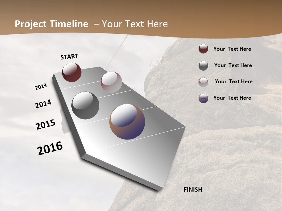 Grow Businessman Ironic PowerPoint Template