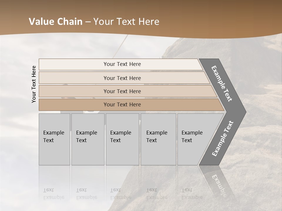 Grow Businessman Ironic PowerPoint Template