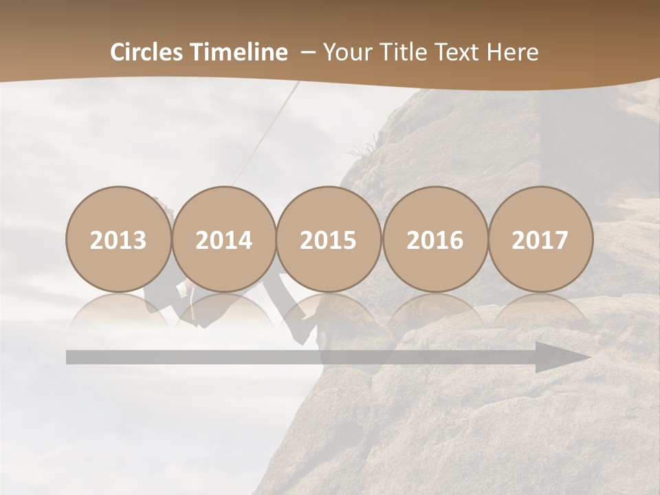 Grow Businessman Ironic PowerPoint Template